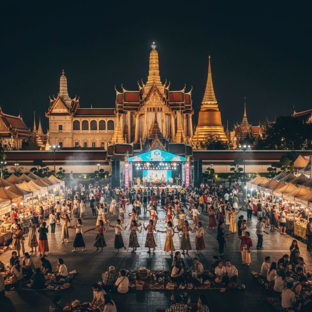 Sanam Luang, Bangkok Thailand